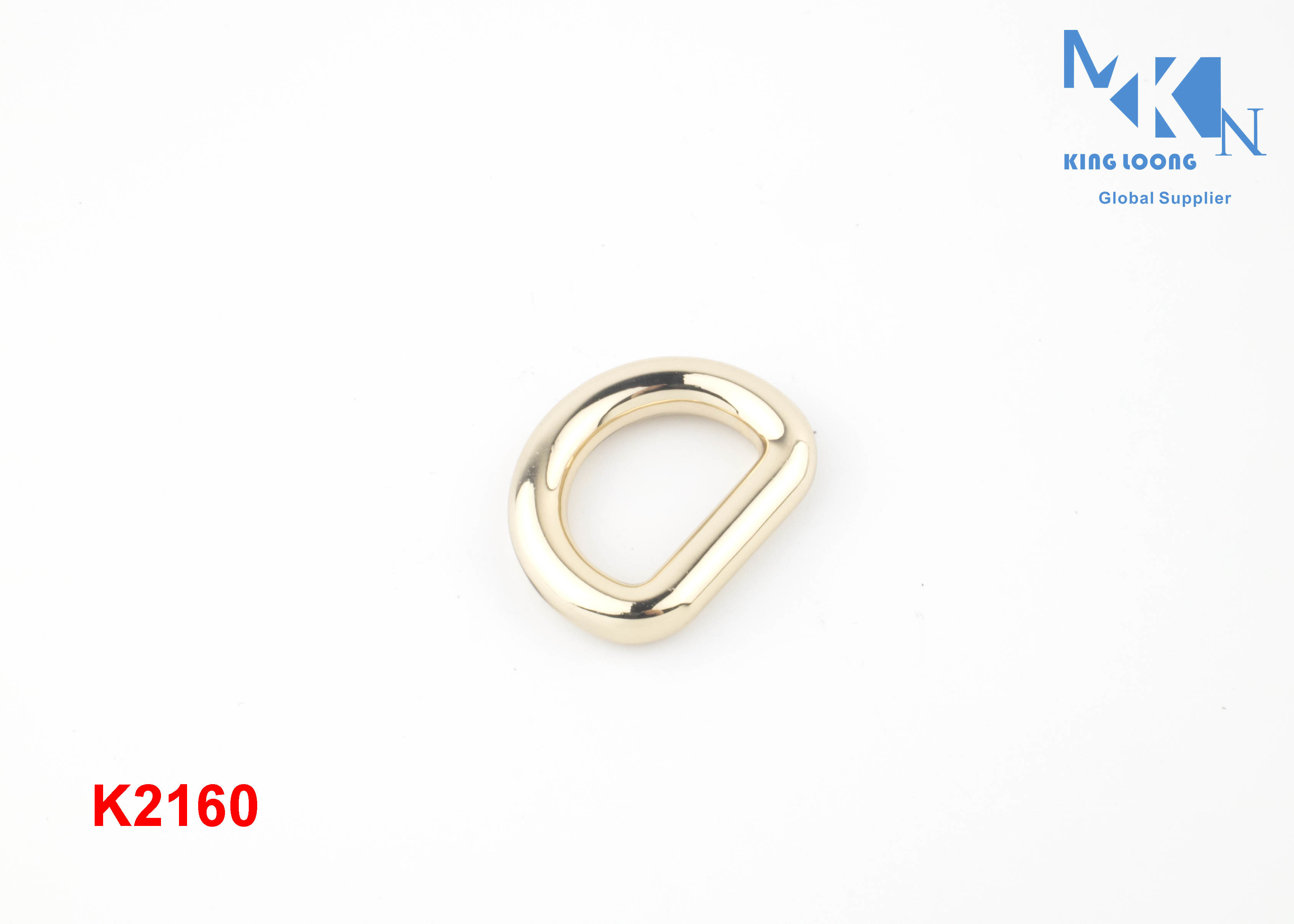 Quality Metal Small D Rings Polished Hanging Plating , Zinc Alloy D Rings For Purse Making for sale