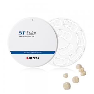 Quality Dental Zirconia Blocks D98*18mm Upcera System Compatible Discs Without Coloring for sale