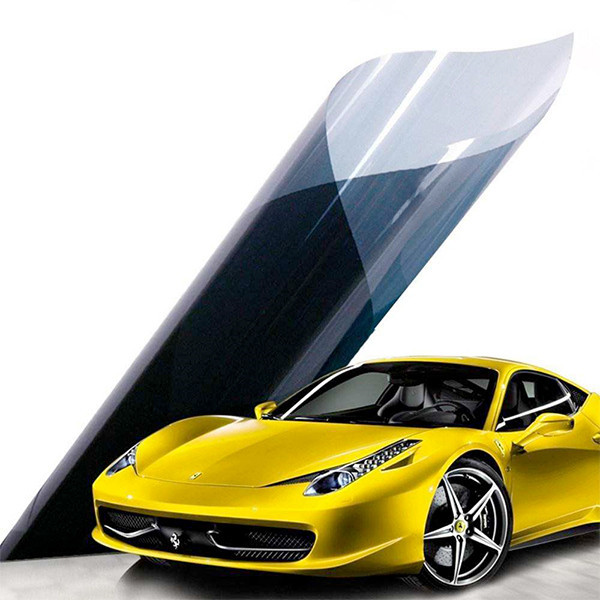 Quality Removable 20% VLT Carbon Car Window Tinting Film Heat Rejection for sale