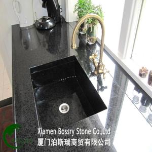 China G684 China Black Basalt Kitchen Countertops Price on sale