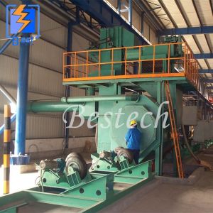 Steel Pipe Outer Wall Rust Removal Shot Blasting Machine
