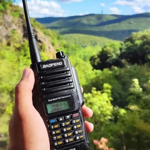 RoHS Handheld Radio Walkie Talkie UV-9R PLUS VHF UHF Dual Band