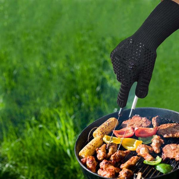 Customized Logo Heat Resistant Safety Gloves 7 / 10 Gauge Seamless Double Layer