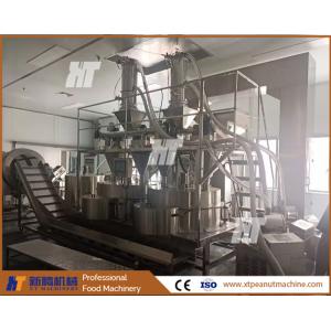 Precise Automatic Peanut Coating Machine Temperature Control Peanut Burger