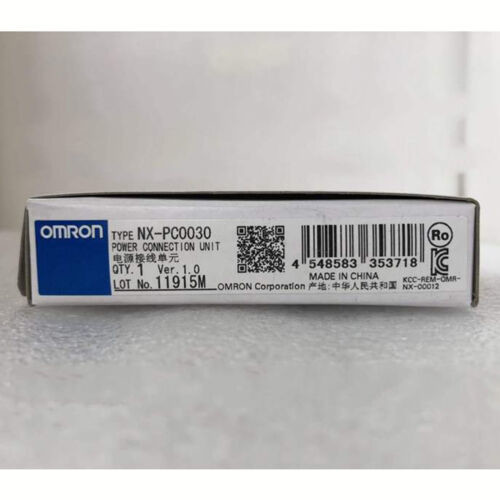 NX-PC0030 Industrial NX I/O Module 5-24 V DC Input Screwless Push In Connector