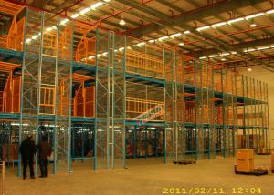 Quality 200 Kg Per Sqm Multi Tier Racking System Mezzanine Storage Platform For Furniture Company for sale