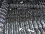 Diamond wire mesh/6ft Black Vinyl Coated Galvanized Chain Link Fence