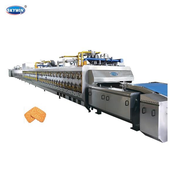 SEW servo Motor Hard And Soft Biscuit Production Line