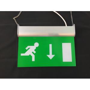 3 Hours Operation Rechargeable LED Double Side Emergency Exit Sign