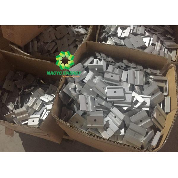 Durable Solar Panel Pole Mount Bracket / Solar Panel Wall Mounting Brackets