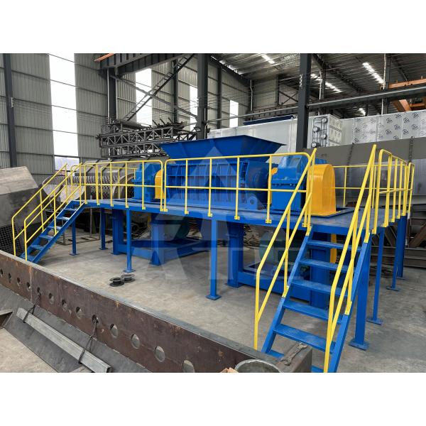 440V 415V Garment Shredder Waste Fabric Shredder Machine Customized