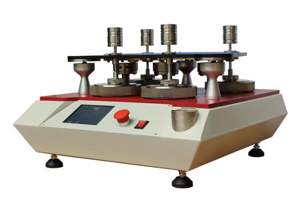 Buy 4 Stations Textile Fabric Testing Equipment Martindale Abrasion tester at wholesale prices