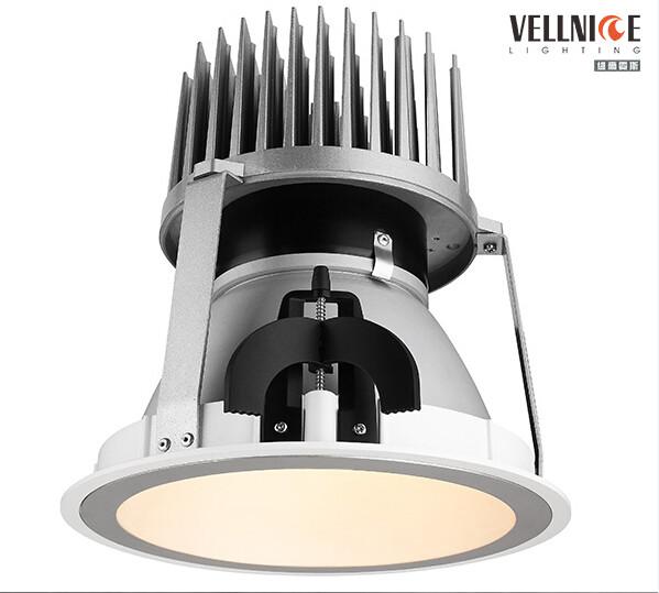 Buy 60W Fixed Led Recessed  Lights CITIZEN COB  With Narrow Trim Dia.283 * H195mm at wholesale prices