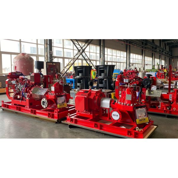 NM Fire Diesel Engine Driven Fire Pump with Tonatech controller for Fire Safety and Protection System