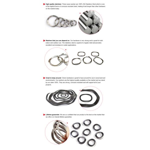 Multi Wave Springs Wave Compression Spring with plain ends