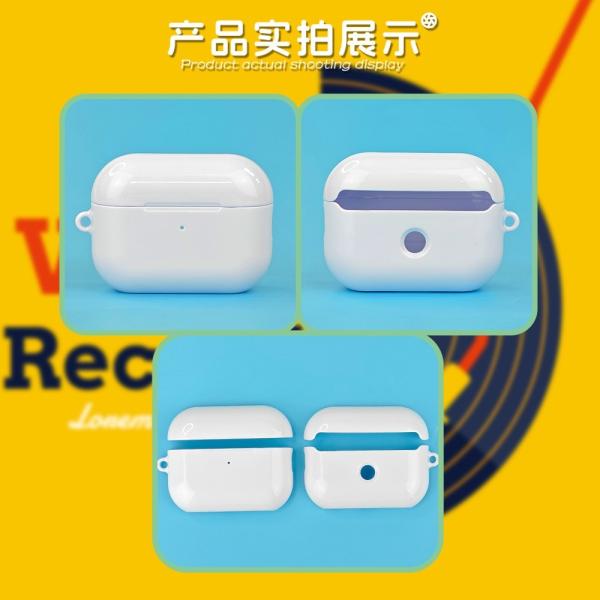 Customized Blank Sublimation For Airpod 3 Case Sublimation Coated PC Earphone Case