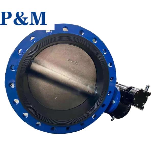 BS5155 ductile iron flanged butterfly valve with pin