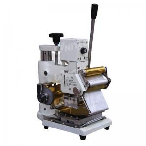 Quality Adjustable Manual Roller Hot Stamping Machine 400mm Thickness for sale