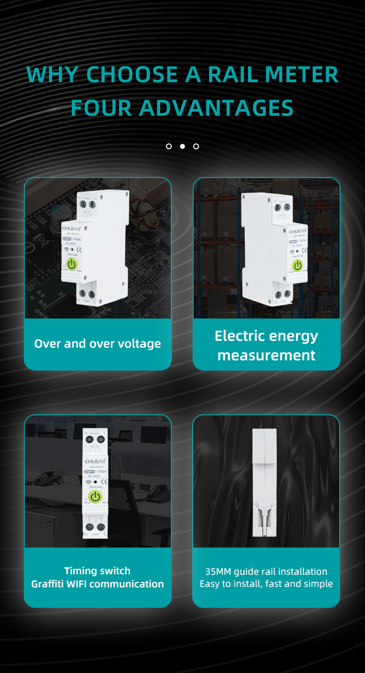 1P ZigBee Reclosing Protector: Energy Meter, Over/Under-Voltage, Voice Control
