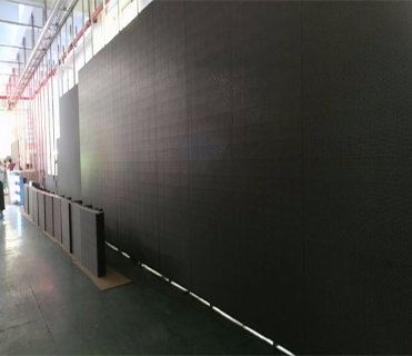 1/8 Scan P6 Full Color LED Advertising Screen TV Wall Column Structure Display