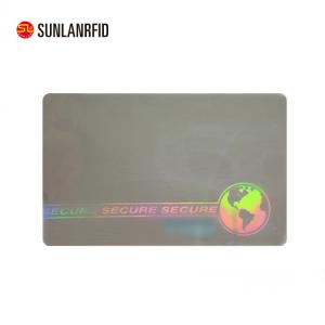 China Custom Print personalized 125khz ISO14443A hologram printer overlay t5577 rfid holograid card with free sample on sale