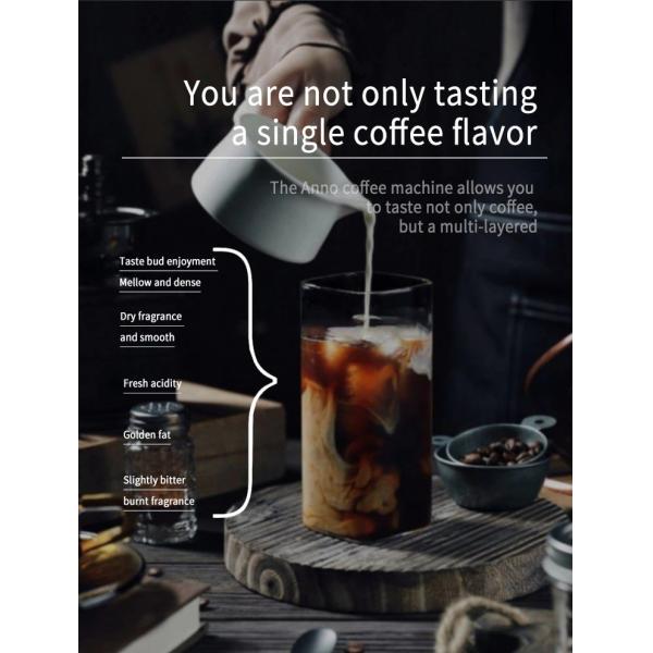 Automatic Coffee Robot Barista with 6 Flavors and Customizable Recipes