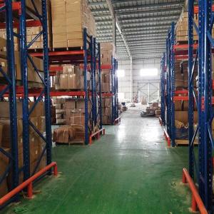 3t Upright Racking System ODM Commercial Shelving Uprights Palletized