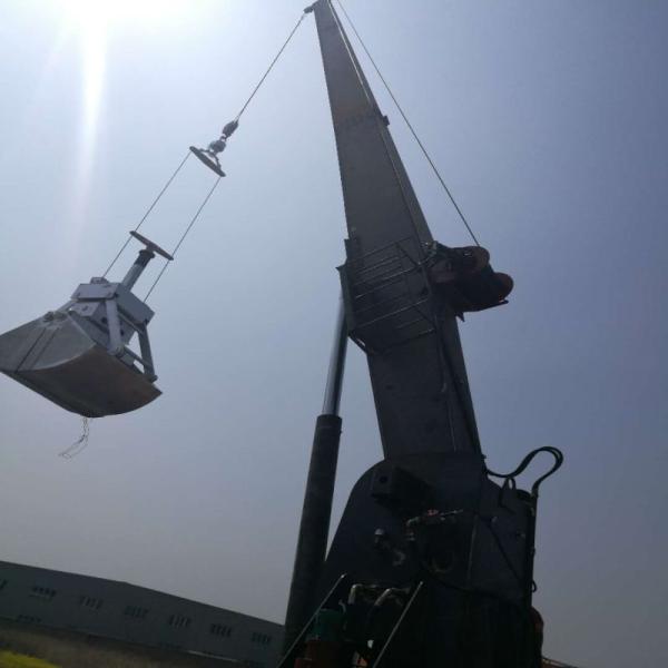 2 Ton Bulk Cargo Crane Grab Electric Hydraulic Clamshell Grab Bucket