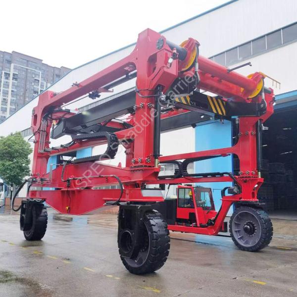 SPEO Straddle Carrier Heavy-Duty Handling for Oversized Cargo