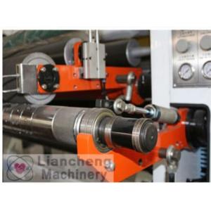 Adhesive Paper / Film Roll Label Rewinder Machine Perfect Integration Design