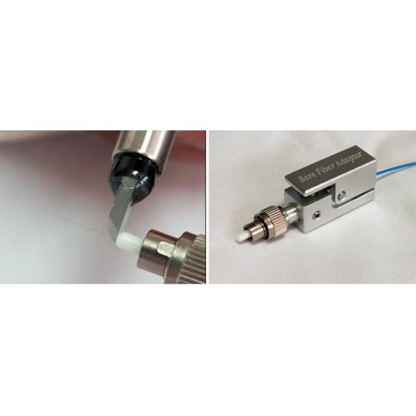 0.2dB Square FC Bare Fiber Optic Adapter 125um Ferrule
