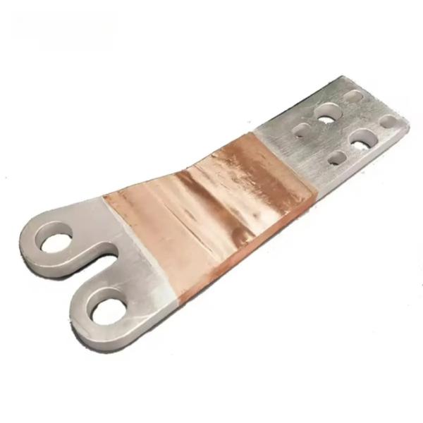 Rectangular Tin Plated Conductors Flexible Copper Busbar For Electrical Applications