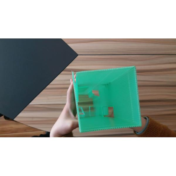 Polypropylene Corrugated Plastic Tree Guards UV Protected Light Impact Resistance