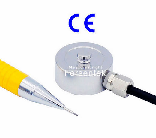 Small Size Load Button Load Cell 100kg Miniature Compression Force Load Cell 50kg