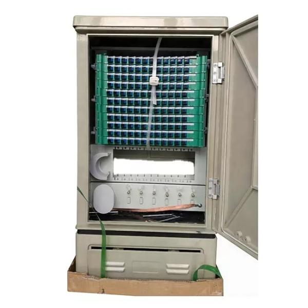 SMC Optic Distribution Box ODC Floor Outdoor Fiber Optic Distribution Cabinet
