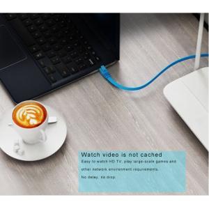 Cat5e Ethernet Cable 24AWG UTP STP 350MHz 1Gbps