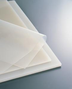 China No Smell Clear Silicone Rubber Sheet Chemical Resistance 0.5m 1.0m Standard Width on sale