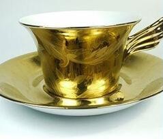 Chinaware Titanium Nitride Ceramic Coating Equipment, Porcelain Products Gold Plating Machine