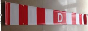 Quality Canadian D Sign Vinyl Banner Signs PVC Flex One Sided With Grommets for sale