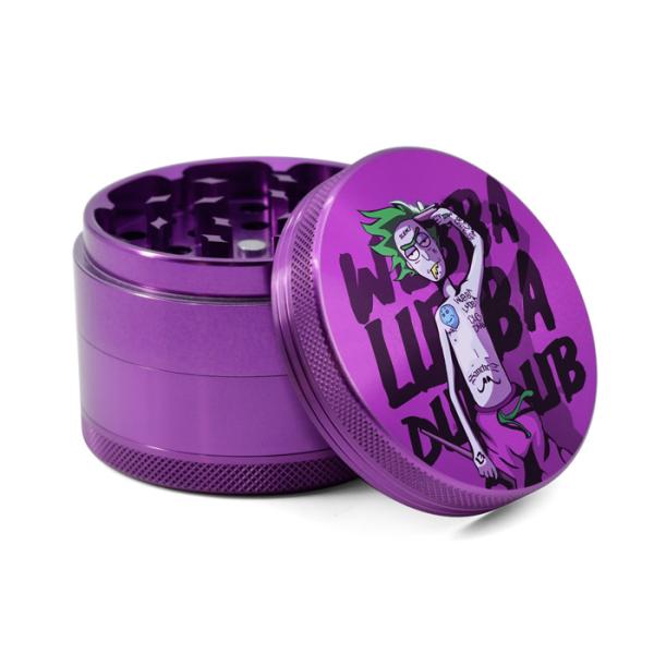 Rick Morty Pattern Cigarette Grinder