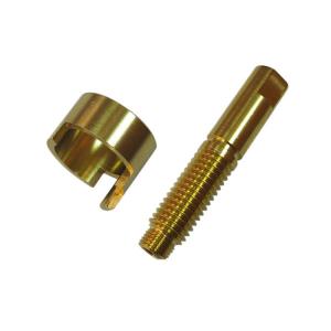 Quality Brass Eccentric Shaft CNC Mechanical Parts 400mm Dia Ra0.4 Lathe Machining for sale