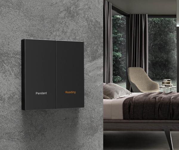 Buy KNX Protocol Three Button Light Switch With Built In LED Backlight at wholesale prices