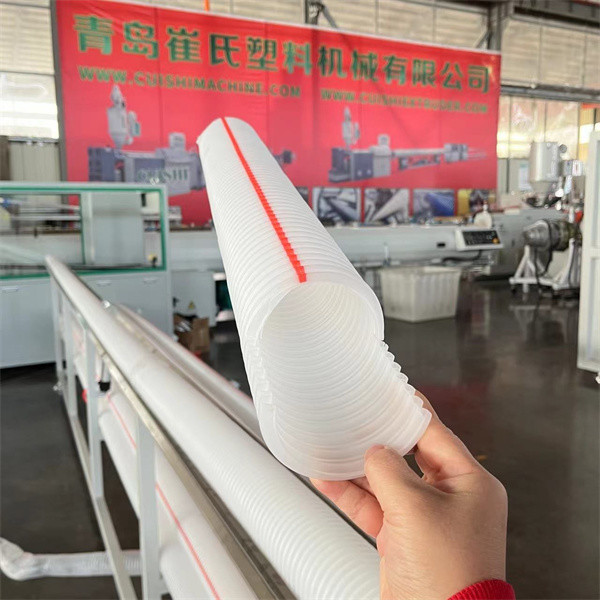 Plastic Double Wall Corrugated Drainage Pipe Machine Line Manufacturing Equipment