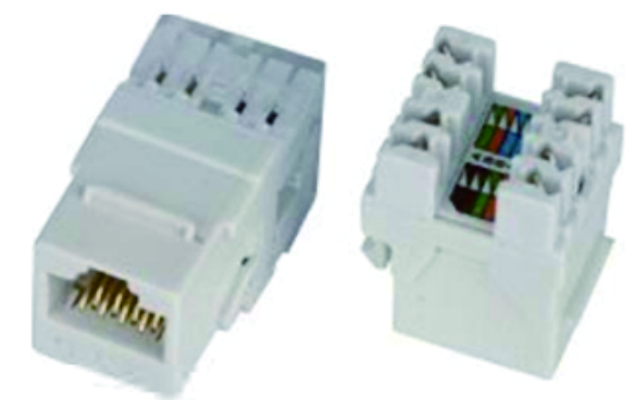 Cat.5e and Cat.6 RJ45 Keystone Jack Modules with Tool-less Type for Structured Cabling