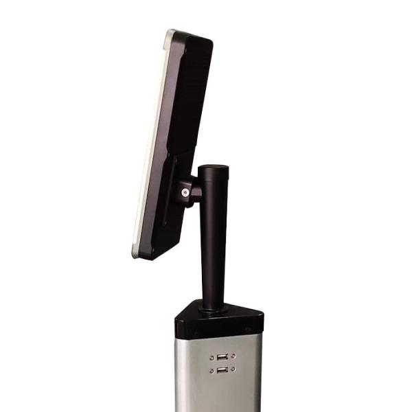 8 Inch Access Control IPS Panel Face Recognition Infrared Thermometer