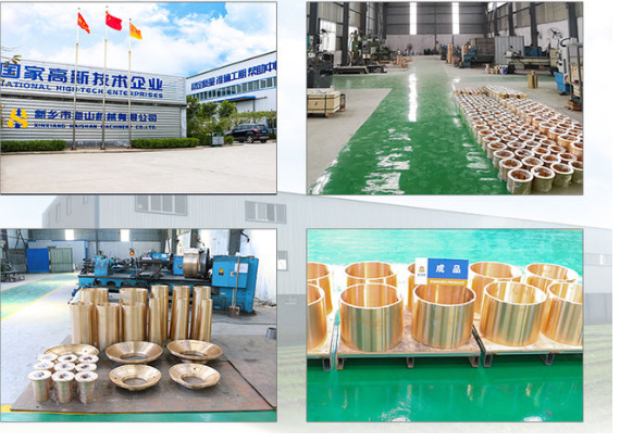 Casting Processing High Precision Wear-Resistance Straight Shape Copper Du Bushing
