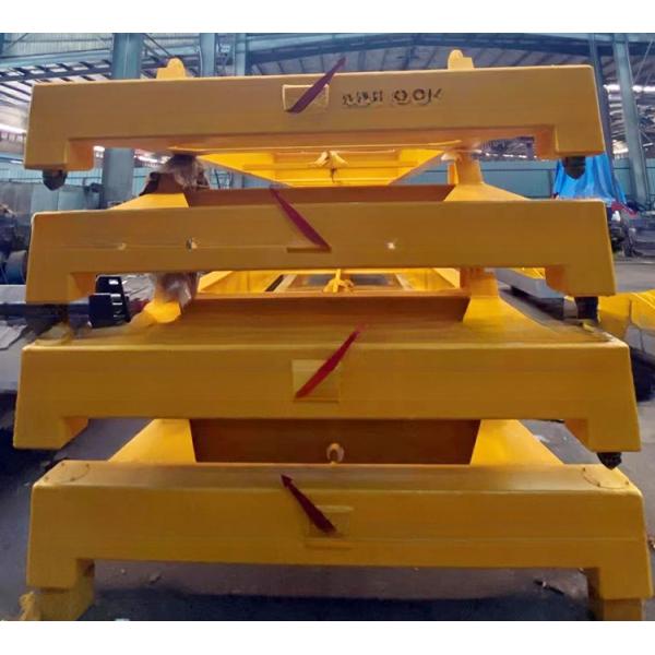 Condition 42 Tons Payload 40ft Shipping Container Spreader Semi-Auto Lifting Beams with Sling Demension 12118 x 2438 mm