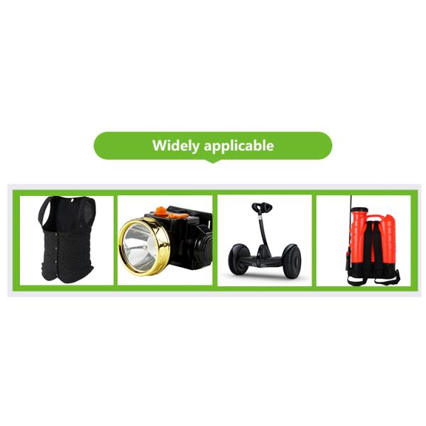 Rechargeable 103450AR 3.7V 1800mAh Lithium Ion Battery Pack for Consumer Electronics