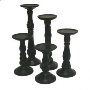 China Wooden candle holder, candlesticks on sale