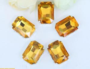 Quality rhinestone claws setting Glass beads jewelrys setting for sew on for sale